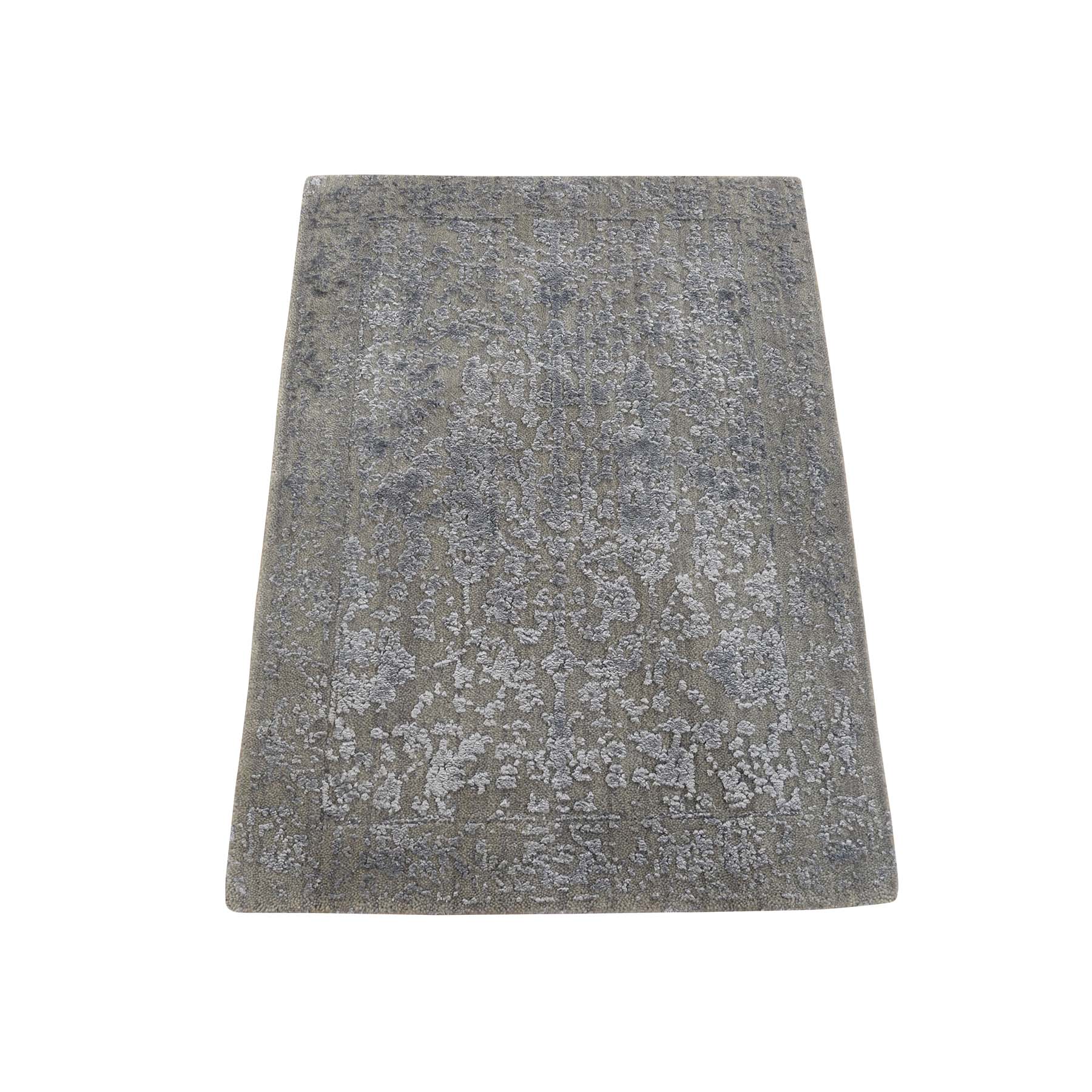 Casual Silk Hand-Woven Area Rug 2'0